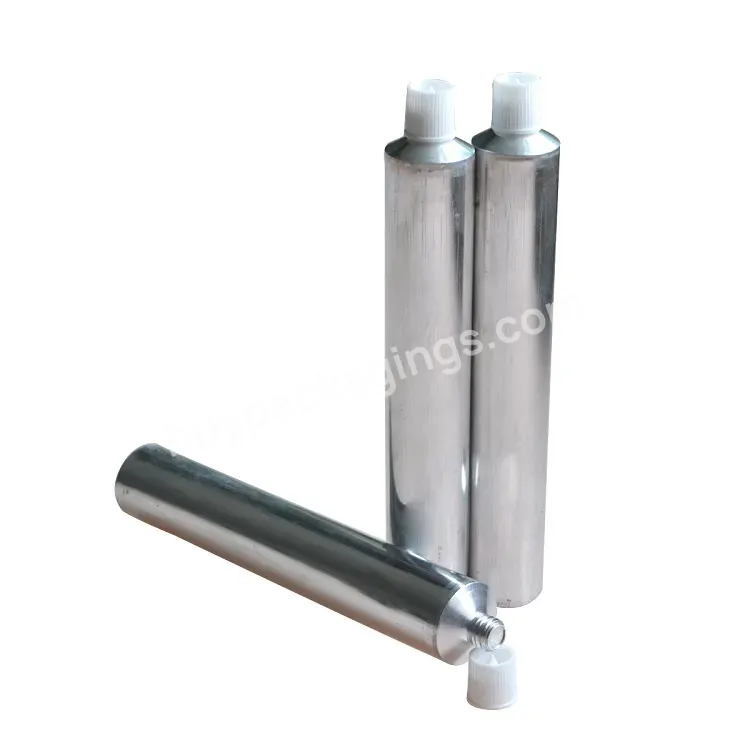 30ml Silver Aluminum Empty Toothpaste Tubes / Needle Screw Lid Unsealed Wholesale Metal Tubes Containers - Buy Metal Squeeze Tubes,Small Toothpaste Tubes,Flexible Aluminum Tube.