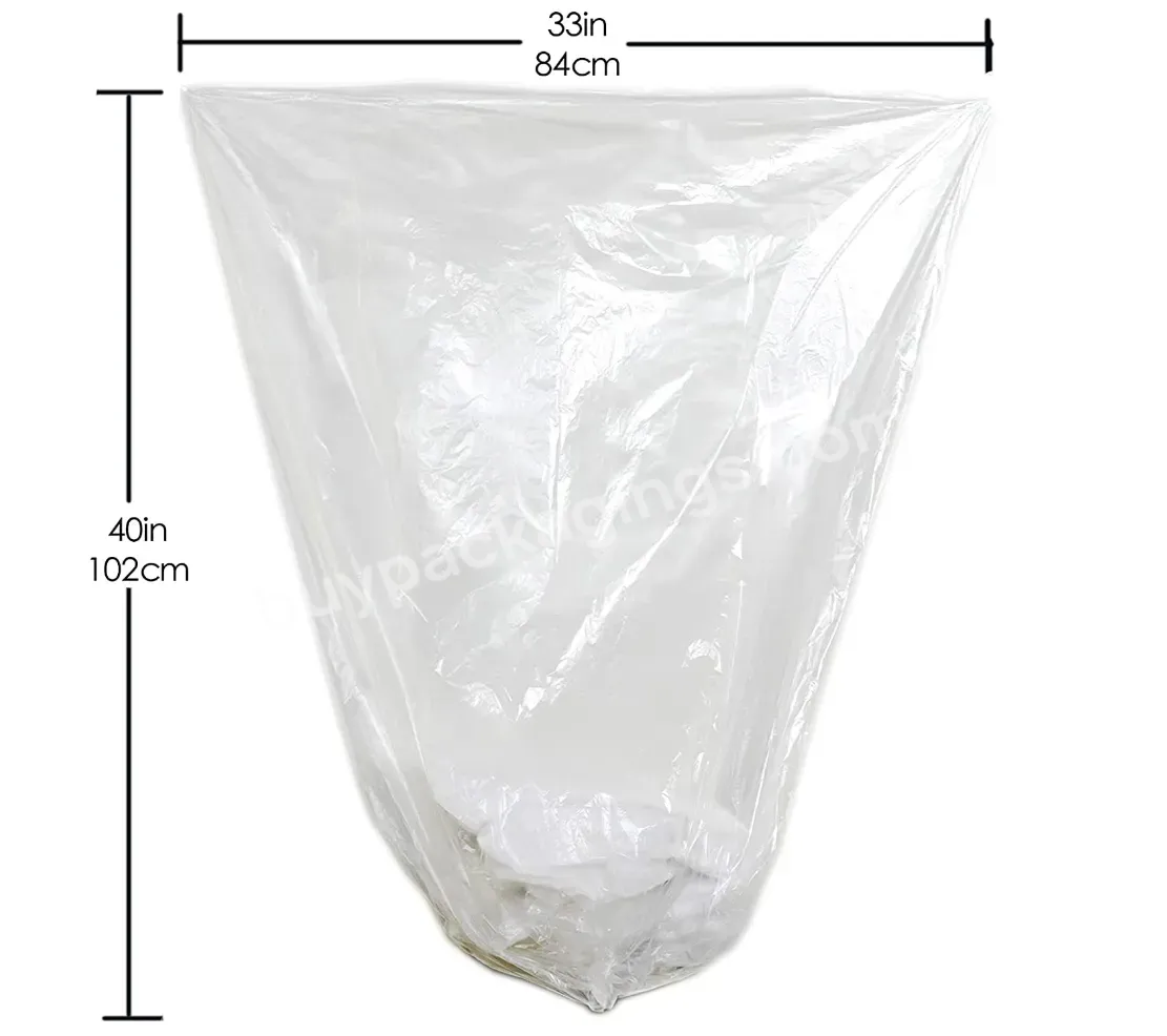 33*40in 250counts Clear Plastic Pe Trash Can Liner Trash Bags On Roll Packaging Garbage Bag For Home Office Kitchen - Buy Plastic Pe Trash Can Liner Trash Bags On Roll,Plastic Trash Can Liners Packaging Garbage Bag,Plastic Garbage Rubbish Trash Packa