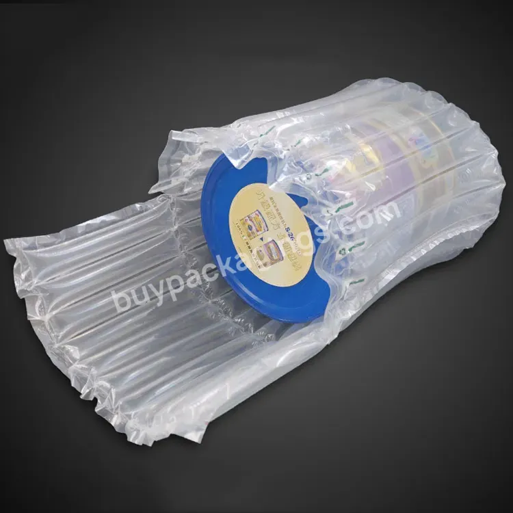 380ml Bottle Packaging Protection Buffer Bubble Bag Inflatable Air Cushion Air Column Bag - Buy Air Column Bag,Air Bubble Film Bag,Air Filled Bags Packaging.