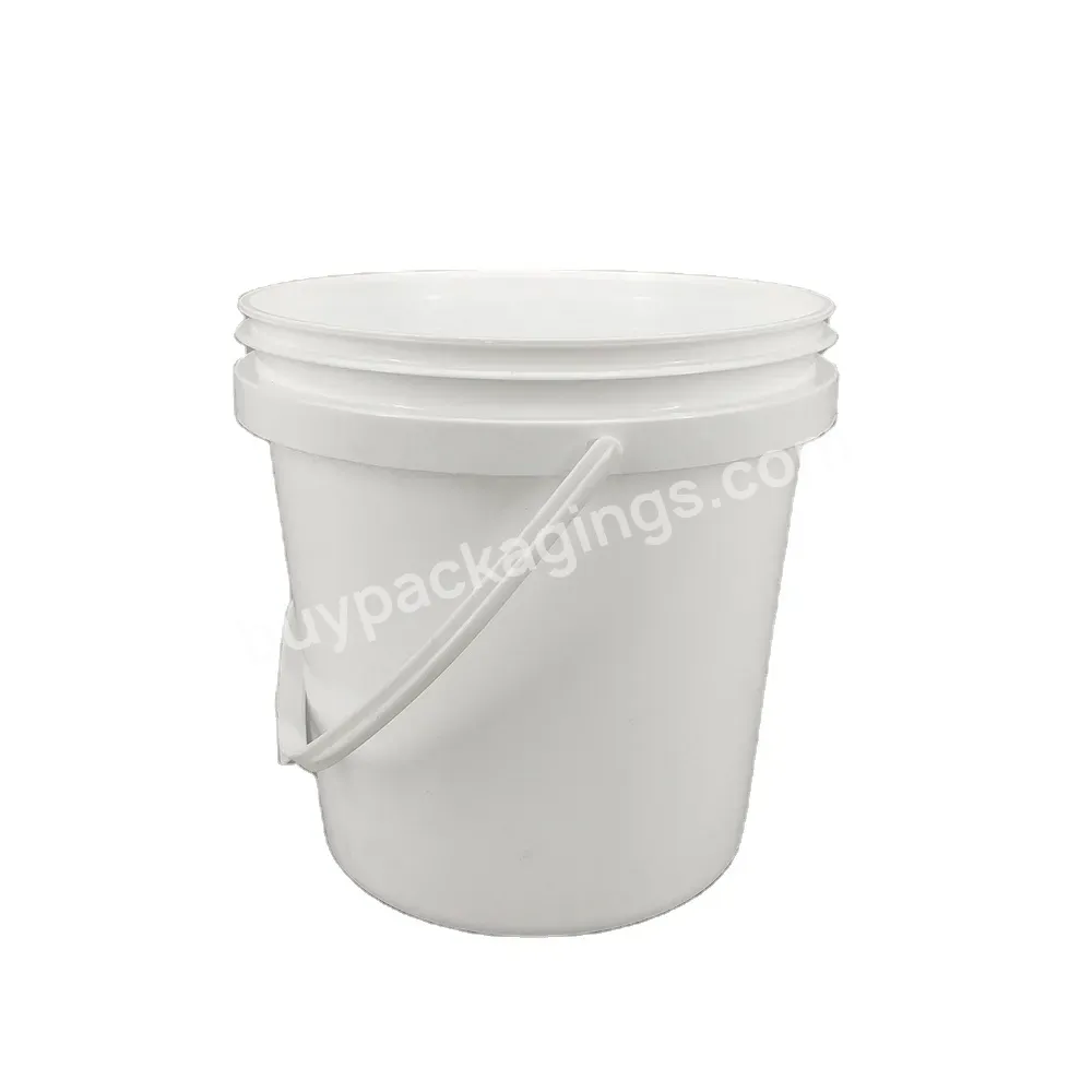 3l Thick Packaging Container Food Grade Plastic Seal Paint Pail Buckets With Handle - Buy Food Grade,With Handle,Paint Pail Buckets.
