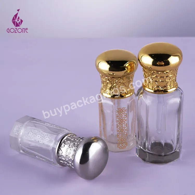 3ml 6ml 12ml Arabian Attar Decorative Glass Oud Tola Perfume Bottle - Buy Decorative Perfume Glass Bottles,Glass Perfume Bottle,Fancy Glass Perfume Bottles.