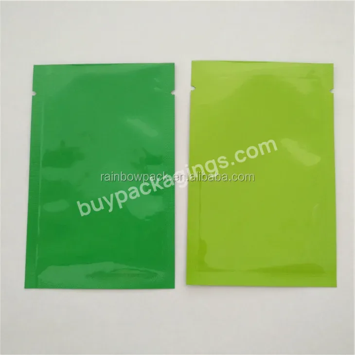 3resealable Three -side Sealed Aluminum Foil Zip Lock Bag/food Moisture-proof Ziplock Pouch With Custom Logo - Buy Zip Lock Bag,Resealable Aluminum Foil Bag,Aluminum Foil Zipper Bag.