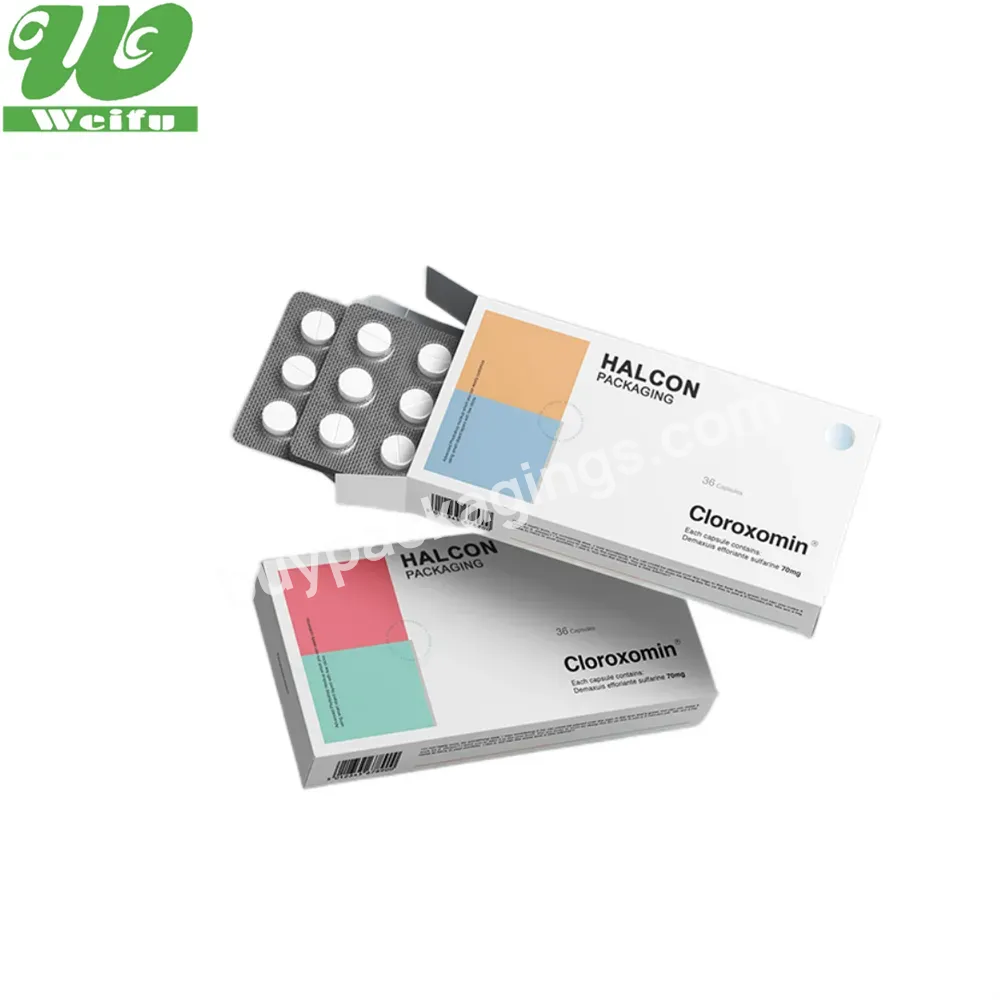 400g Box With Auto Bottom Wholesale Environmental Protection Health Food Packaging For Vitamin Card Box Coated Paper - Buy Medical Packaging,Drug Package Box,400g Box With Auto Bottom Wholesale Environmental Protection Health Food Packaging For Vitam
