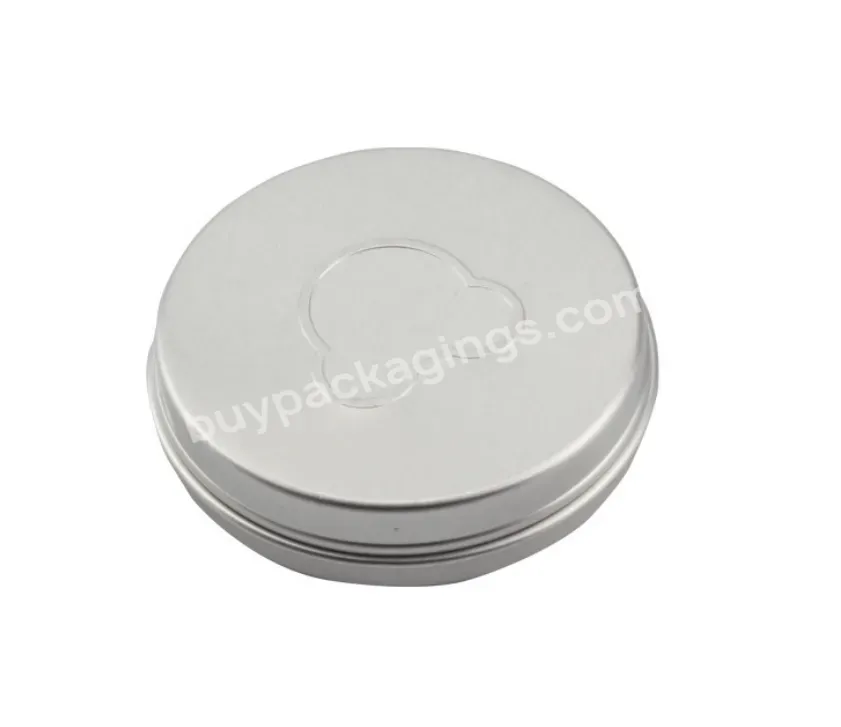 40g Round Aluminum Tin Cans 1.35oz Round Metal Tin Container Cosmetic Sample Containers - Buy Round Aluminum Tin Cans,Round Metal Tin Container,Cosmetic Containers.