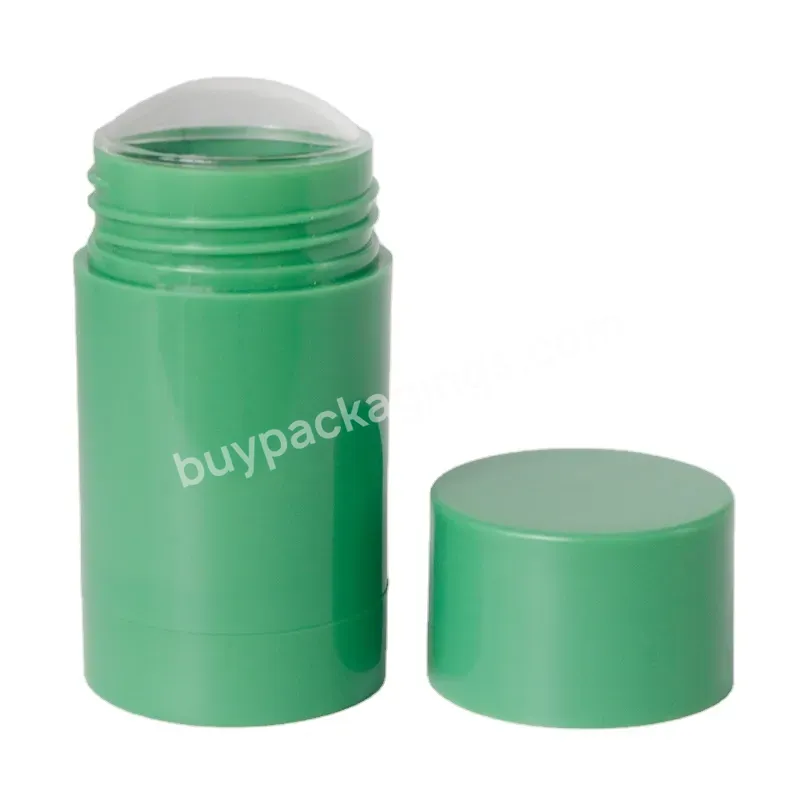 40ml Customized Refillable Plastic Container Rotating Face Cleansing Solid Cream Stick Skin Care Packaging - Buy Plastic Cosmetic Container,Plastic Cream Stick,Refillable Plastic Container.