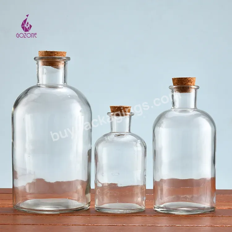 500 Ml Home Fragrance Reed Diffuser Glass Bottle For Aroma With Screw Cap - Buy 500ml Reed Diffuser Glass Bottle,Reed Diffuser Bottle 500ml,Home Fragrance Bottle 500ml.