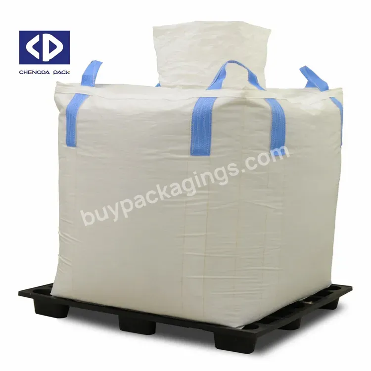 500kgs 1000kgs Laminated Woven Pp Fibc Bulk Jumbo Plastic Packaging Big Bags For Sand Sugar