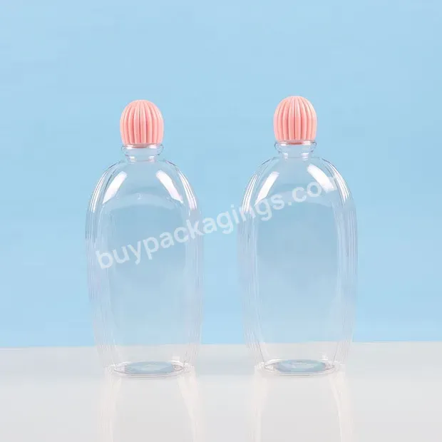 500ml 16oz Eco Friendly Pet Cosmetic Plastic Laundry Detergent Bottle With Cap - Buy Cosmetic Plastic Bottle,Laundry Detergent Bottle,16oz Bottle With Cap.