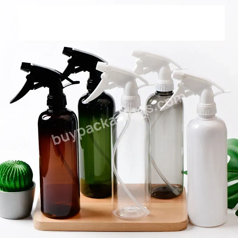 500ml 16oz Pet Washing Car Liquid Chemical Cleaning Agent Detergent Bottle Plastic Hand Trigger Spray Bottle - Buy 500ml Pet Bottle,Car Detail Spray Bottle,16oz Pet Trigger Bottle.