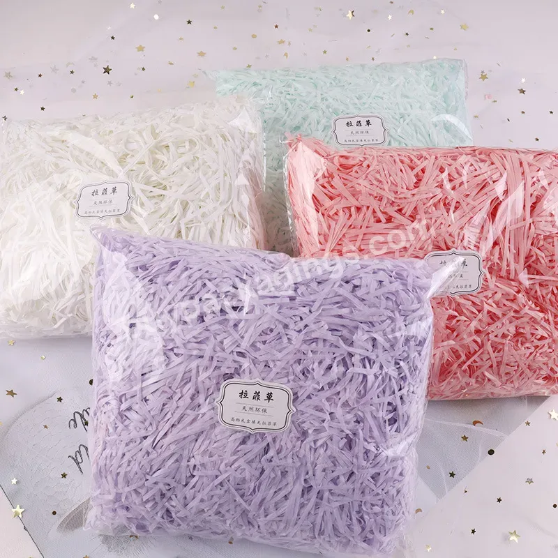 50g/bag Colorful Decorative Raffia Paper Crinkle Shredded Tissue Paper For Filling Gift Cosmetic Box Basket - Buy 50g/bag Colorful Decorative Raffia Paper,Crinkle Shredded Tissue Paper,Filling Gift Cosmetic Box Basket.