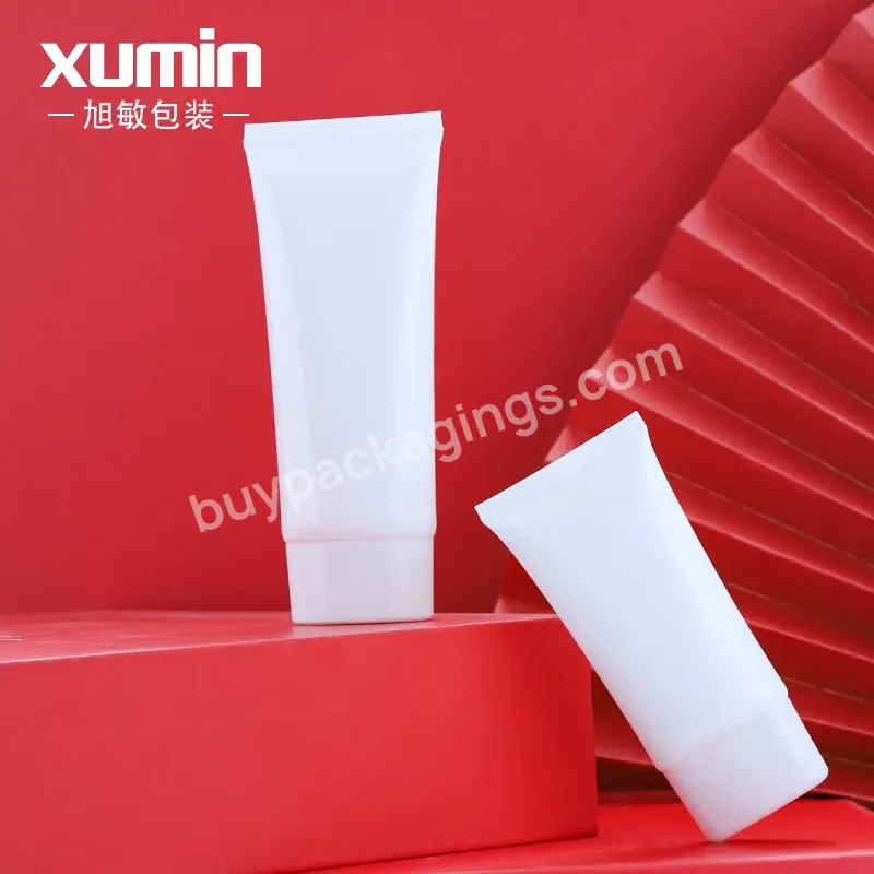 50ml 100ml Tube Plastic Container Soft Cosmetic Packaging Shampoo Container Plastic Tube Packaging For Cosmetics With Caps - Buy Tube Plastic Container Soft Cosmetic Packaging,Cosmetic Plastic Tube For Cosmetics With Caps,Shampoo Cosmetic Container P