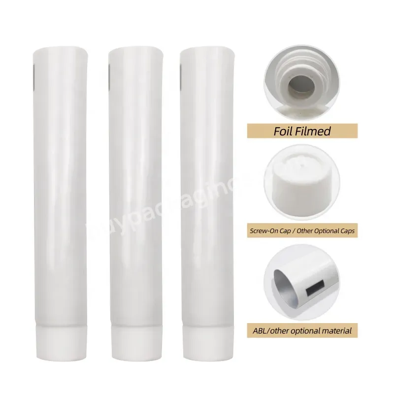 50ml 60ml 120ml 150ml Plastic Squeeze Tube Cream Round Plastic Packaging Tube With Screw Cap - Buy Squeeze Tube Packaging For Sunscreen Lotion Cream,Aluminum Tube Packageing,50ml 60ml 120ml 150ml Plastic Squeeze Tube.