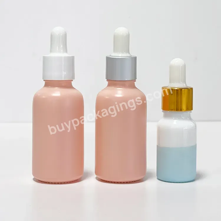 50ml Opal White Glass Dropper Pump Spray Bottle For Hair Oil Serum Lotion Luxury Cosmetic Set Packaging - Buy 50ml White Glass Bottle,Opal White Bottle,50ml White Spray Bottle.