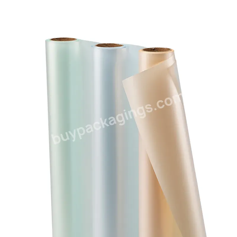 58x58cm Waterproof Pure Color Pearlescent Coating Film Flower Wrapping Paper Sheet