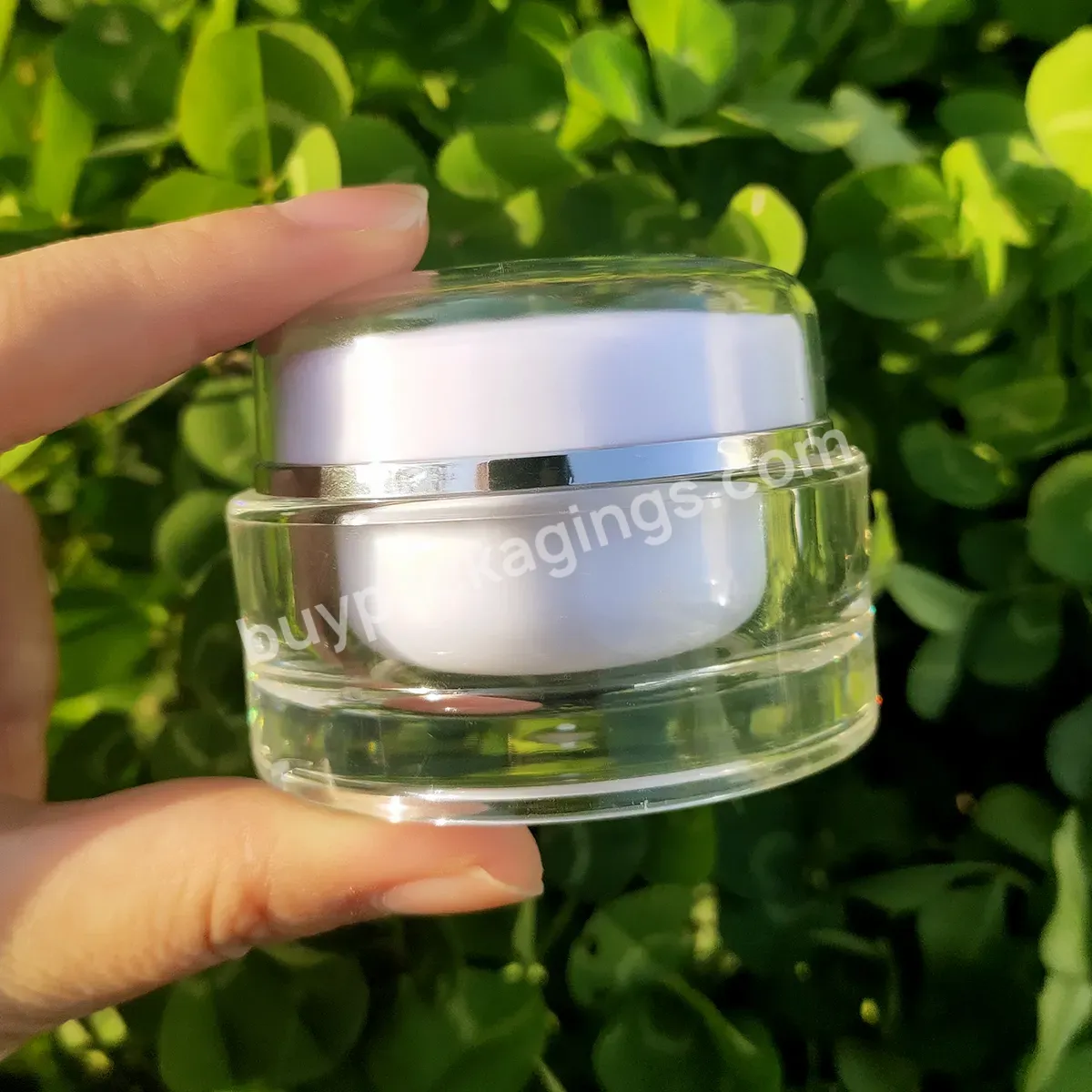 5g 10g 15g 30g 50g Biodegradable Packaging Double Wall Blue Empty Acrylic Container Cosmetic Cream Jar For Skin Care Cream - Buy Face Cream Jar Cream Jar Cosmetic Plastic Cream Jar Cosmetic Cream Jar Cream Jar Skin Care Blue Face Cream Jar Black Lid,