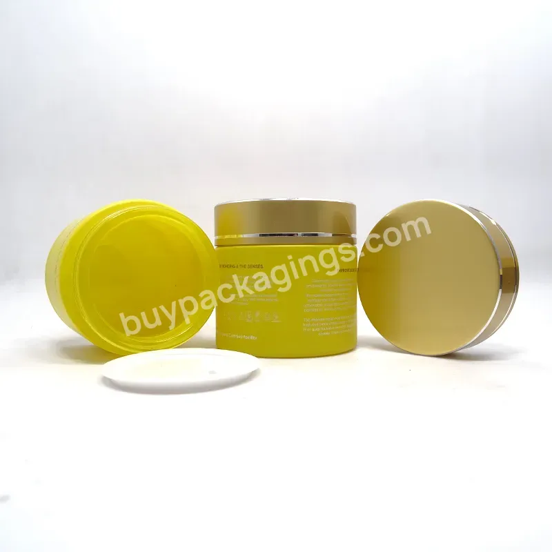 5g 10g 20g 50g 100g Amber Round Cream Glass Jars For Cosmetics Luxury Skincare Container Packaging