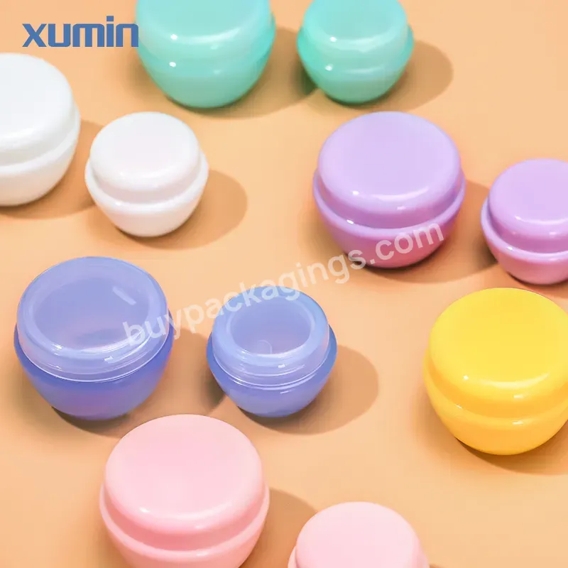 5g 10g Plastic Cream Jar 5ml 10ml Wholesale Luxury Cosmetic Jars With Lids Skin Care Cream Jars For Skin Care Products