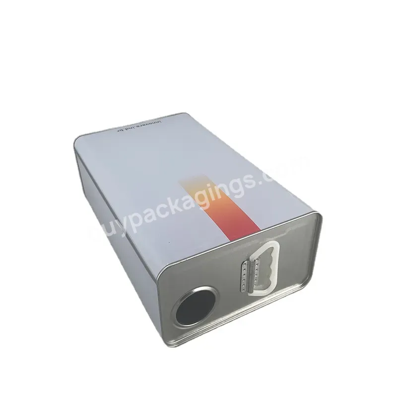5l Empty Wholesale Tin Can Square Tin Metal Engine Oil Cans For Auto Car Motor Lubricants - Buy Metal Engine Oil Cans For Auto Car Motor Lubricants Box Container,5l Empty Wholesale Tin Can Square Tin,Square Engine Oil Tin Can.