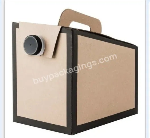 5l Hot Coffee Plastic Bib Bag In Box - Buy Bags In 1 Box,Custom Bag In Box,Bag In Box Vitop.