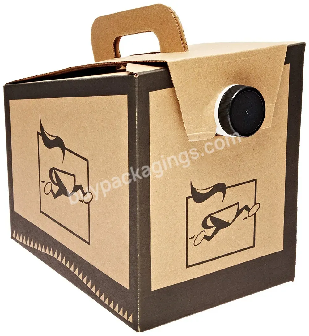 5l Hot Coffee Plastic Bib Bag In Box - Buy Bags In 1 Box,Custom Bag In Box,Bag In Box Vitop.