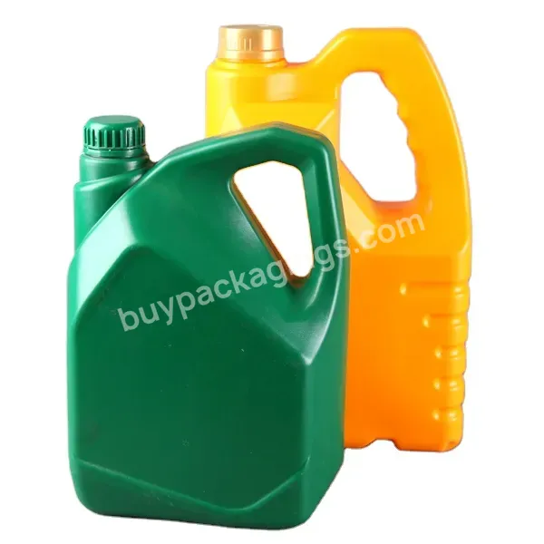 5l Plastic Blow Molded Hdpe Can For Oil Lubricants - Buy Blow Moulding Jerry Can,Oil Gasline Container,Plastic Jerry Cans For Sale.
