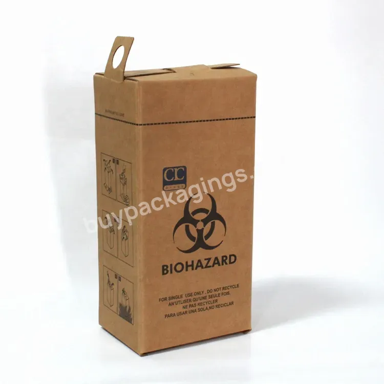 5l Safety Box Hospital Disposal Syringe Needle Sharp Container Sharp Box In Stock - Buy Sharp Box,Sharps Container,Safety Box.