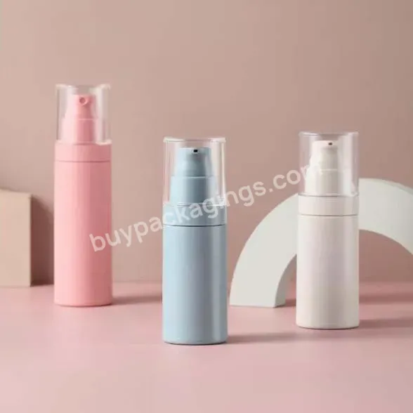 5ml 10ml 15ml White Black Blue Pink Airless Pump Bottle Cosmetic Pp Lotion Bottle Skin Care Packaging For Trial Pack - Buy 5ml Airless Bottle,Plastic Cosmetic Bottle,Skin Care Packaging.