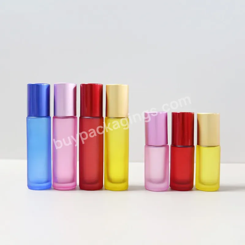5ml 10ml Pink Amber Red Purple Empty Container Glass Perfume Roller On Bottles Envases Para Perfumes - Buy Glass Perfume Bottle 100ml Roller On Bottle,Glass Perfume Bottle 10 Ml Roller Bottle,Glass Bottle Perfume 10 Ml Roller Bottle.