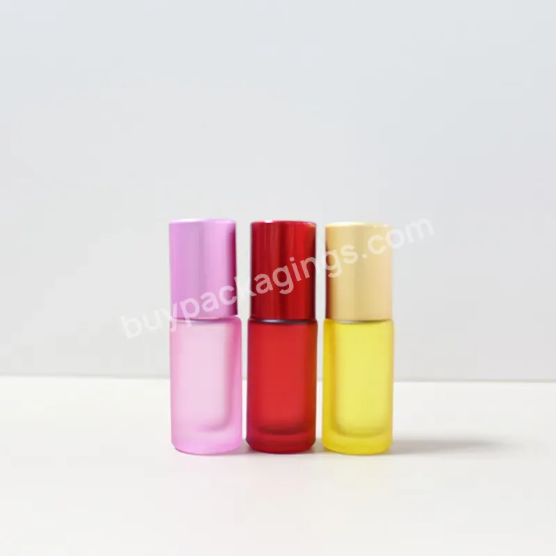 5ml 10ml Pink Amber Red Purple Empty Container Glass Perfume Roller On Bottles Envases Para Perfumes - Buy Glass Perfume Bottle 100ml Roller On Bottle,Glass Perfume Bottle 10 Ml Roller Bottle,Glass Bottle Perfume 10 Ml Roller Bottle.