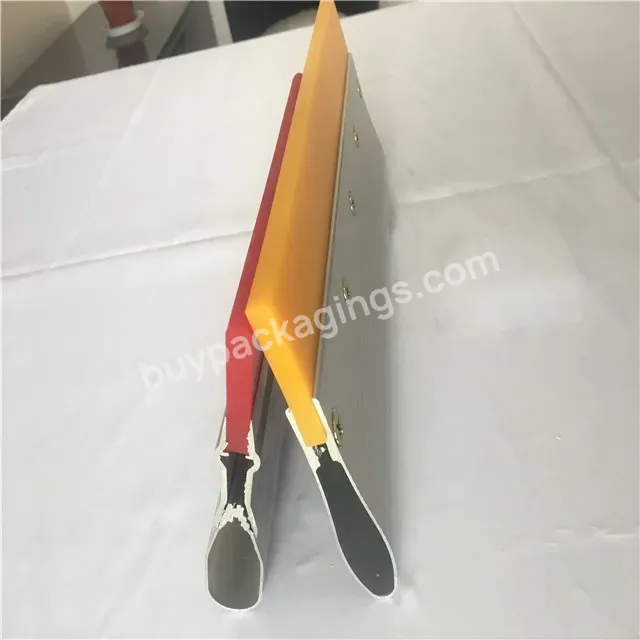 60a Durometer Handles Screen Printing Aluminum Squeegee Holder Excellent Price - Buy Sharpened Blade Edge Screen Printing Squeegee,Market Leading Wear Screen Printing Squeegee,Aluminum Screen Printing Squeegee Handles Excellent Price.