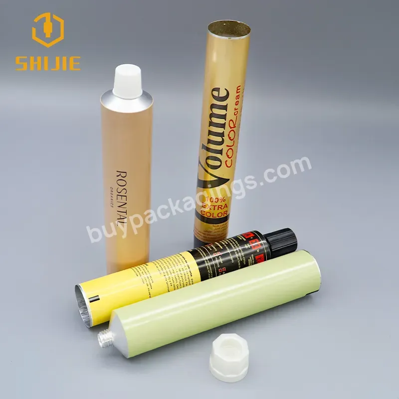 65ml 100ml 150ml Cosmetic Packaging Squeeze Aluminum Tube
