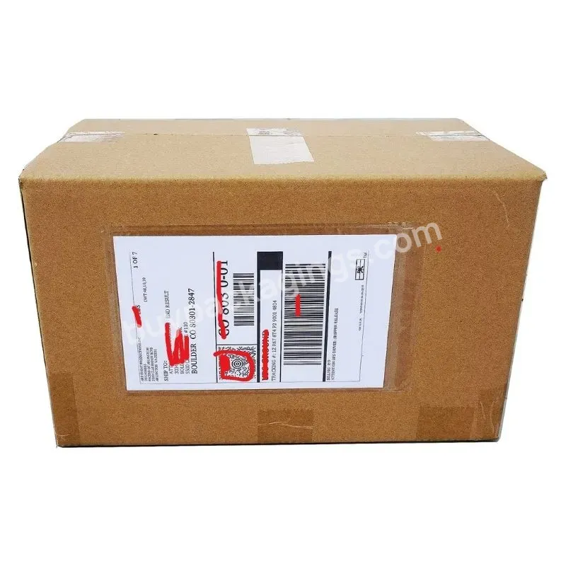 6x10 7.5 X 5.5 Top Loading Packing List Envelopes Self Adhesive Shipping Mailing Label Pouches Sleeves - Buy Label Pouches,Top Loading Packing List Envelope,Shipping Label Envelopes.