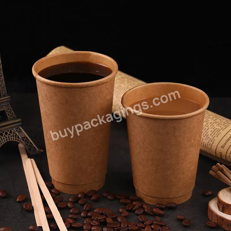 7 12 Oz New Hot Beverage Disposable White Paper Coffee Cup With Black Dome Lid And Kraft Sleeve Combo Small Tall Roll Paper Cups - Buy New Lid For Paper Cup,7 Oz Paper Cup,Paper Rolls For Paper Cups.