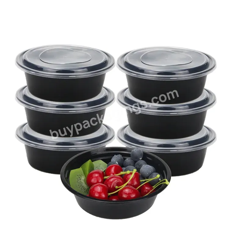 750ml Disposable Plastic Microwave Takeaway Food Meal Prep Container Food Container Bowl For Food Packing - Buy Food Container Bowl,Plastic Container For Food Packing,Meal Preparation Containers.