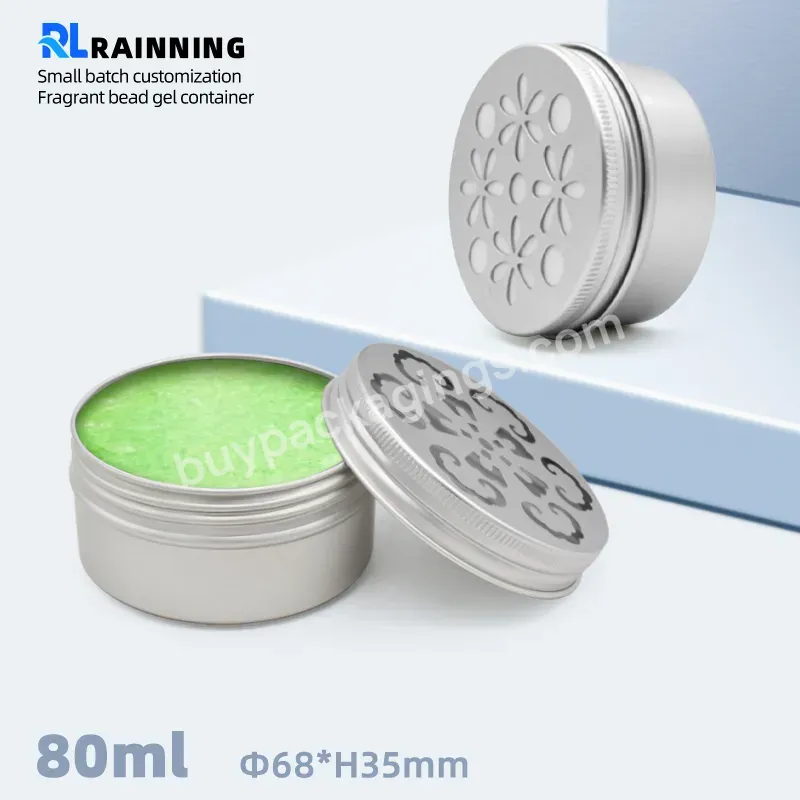 80ml Aluminum Can Empty Tin Cans With Hole Lid For Air Freshener Containers - Buy Tin Cans For Candles,Aluminum Tin Can With Hole Lid,Empty Tins Aroma Diffuser.