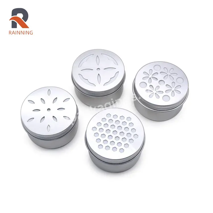 80ml Aluminum Can Empty Tin Cans With Hole Lid For Air Freshener Containers - Buy Tin Cans For Candles,Aluminum Tin Can With Hole Lid,Empty Tins Aroma Diffuser.