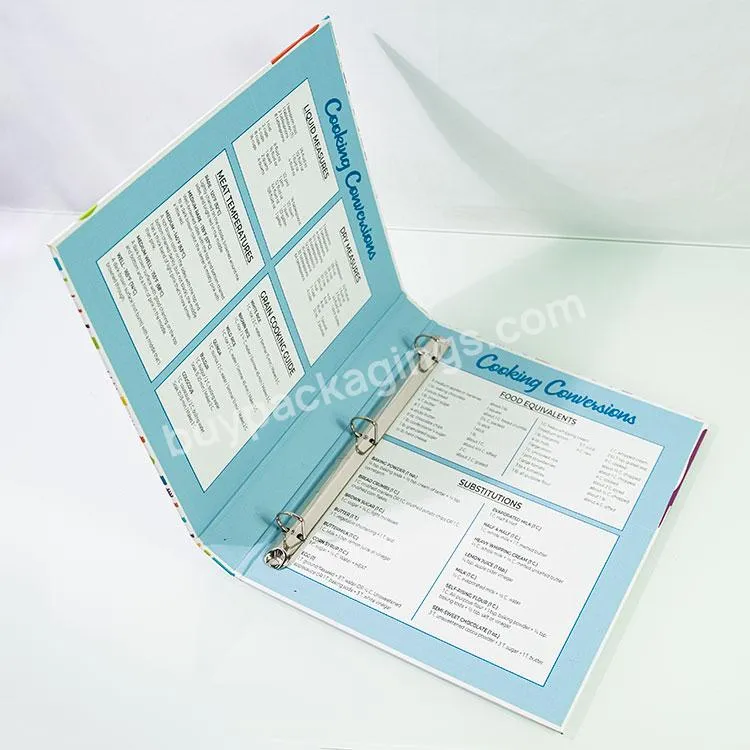 8.5 X 11 Printable Vertical Hardcover Blank 3 Ring Card Sleeve Custom Recipe Organizer,A4 Size Recipe Organizer Binder - Buy Recipe Hardcover Recipe Organizer,Empty Recipe Organizer,Custom Recipe Organizer.