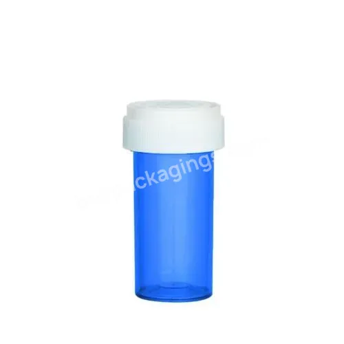 8dr To 60dr Pharmacy Child Resistant Reversible Cap Plastic Vials - Buy 8dr 60dr Plastic Vials,Child Resistant Vials,Reversible Cap Plastic Vials.