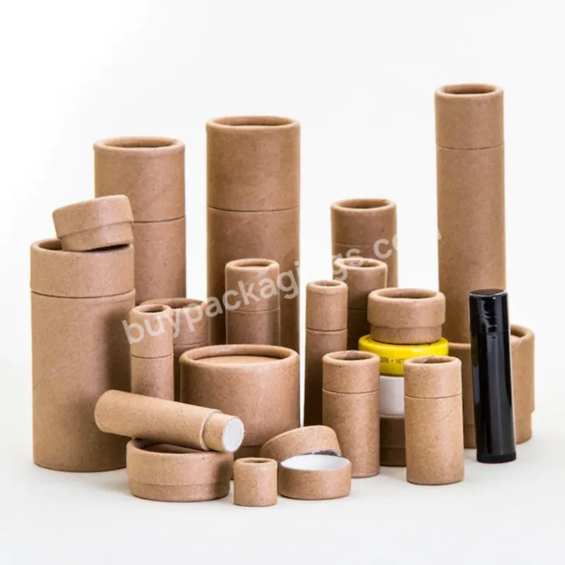 8oz Custom Logo Cardboard Box Biodegradable Round Kraft Cosmetic Paper Jar Cylinder Packaging Box Paper Tube - Buy Cylinder Packaging Box,Cosmetic Jar,Custom Cardboard Box.
