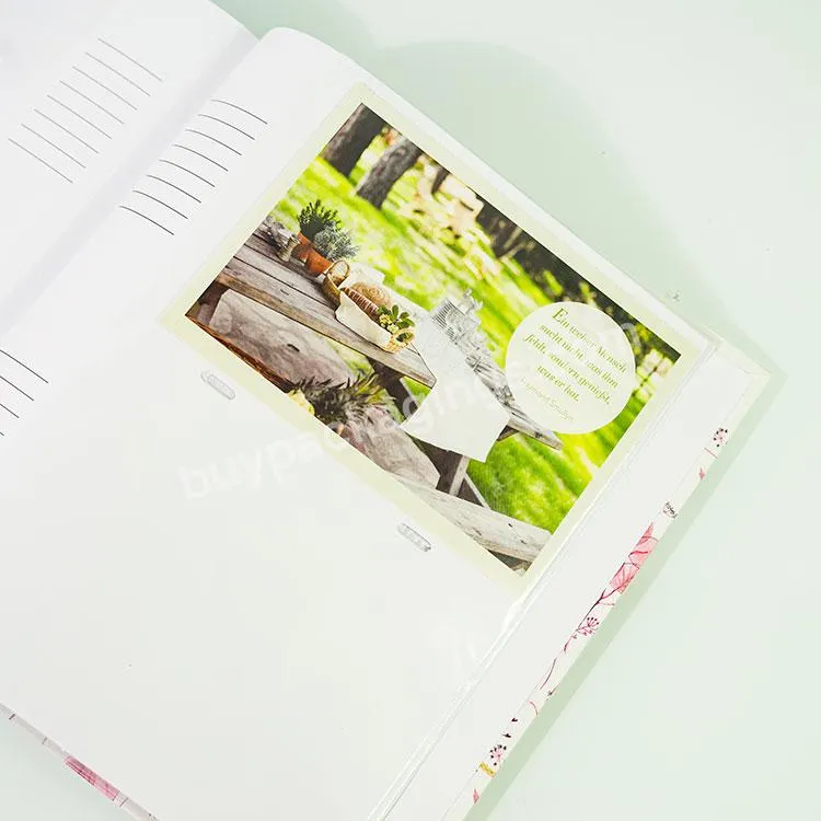 A4 Size Adhesive Photo Album Custom Linen Cover Self Adhesive Photo Scrapbook Book Album - Buy Adhesive Photo Album,Album Photo,Photo Album.