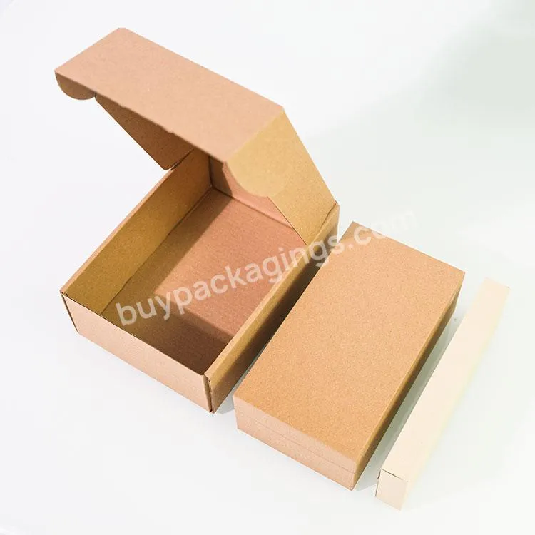 A4 Small Flip Lid Easy Fold Customized Packaging Corrugated Postage Storage Shipping Box With Logo For Gifts - Buy A4 Postage Boxes,Postage Boxes With Logo,Postage Packaging Box.