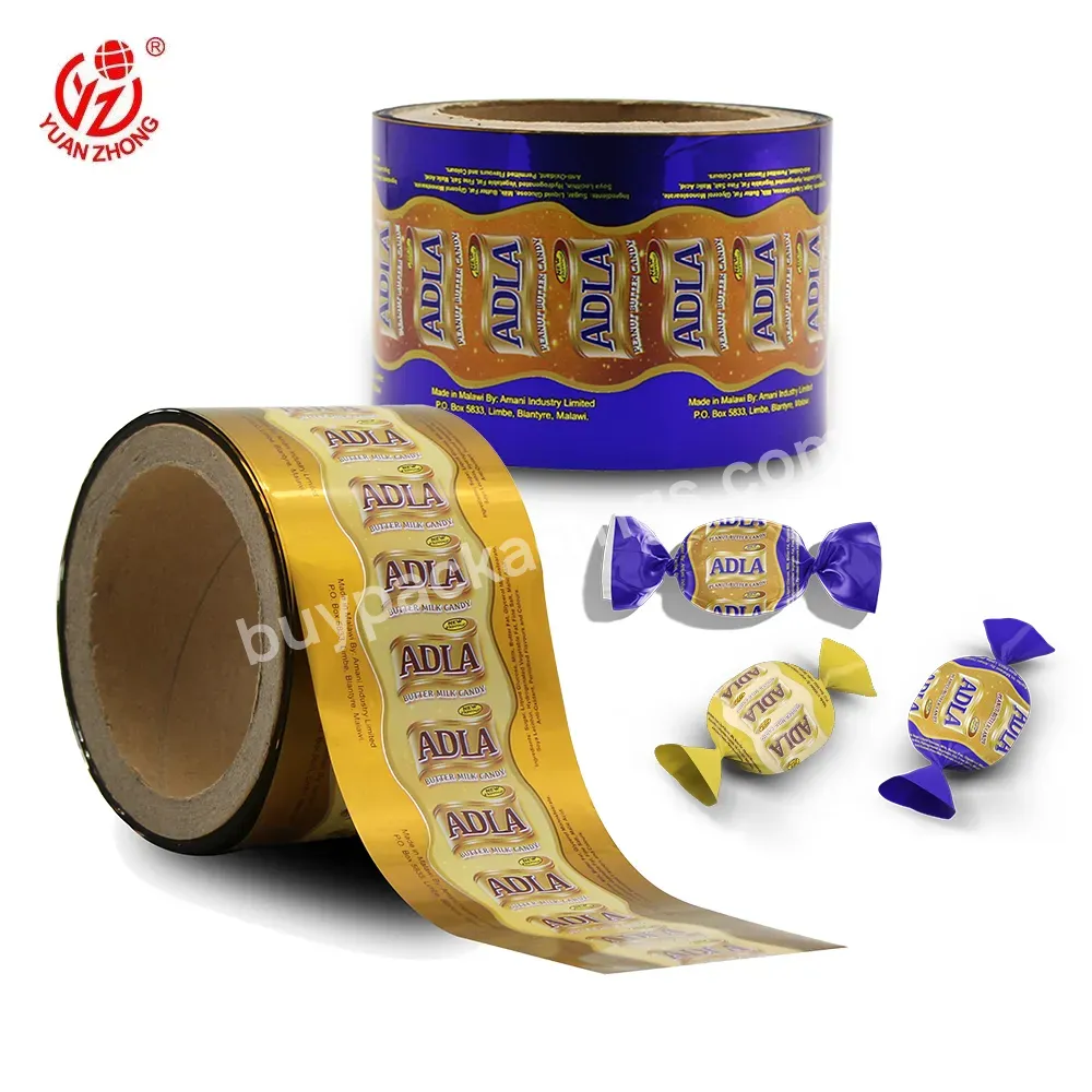 Accept Custom Order Polyethylene Multi Colors Foil Lollipops Twist Candy Wrapper Metallic Roll Packaging Film - Buy Twist Candy Wrapper,Pvc Twist Roll Film/candy Wrapper Glossy Pvc Twist Wrap Film With Custom Design Printed Pet Candy Film,Printing Pv