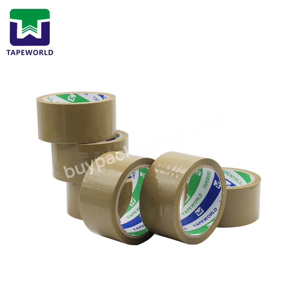 Acrylic Opp High Adhesive Glue Power Brown Bopp Parcel Packing Tape For Carton Sealing Tape Manufacture