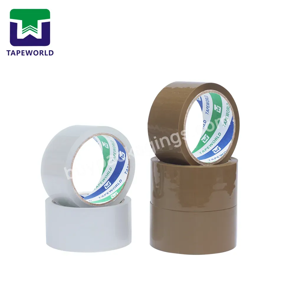 Acrylic Opp High Adhesive Glue Power Brown Bopp Parcel Packing Tape For Carton Sealing Tape Manufacture
