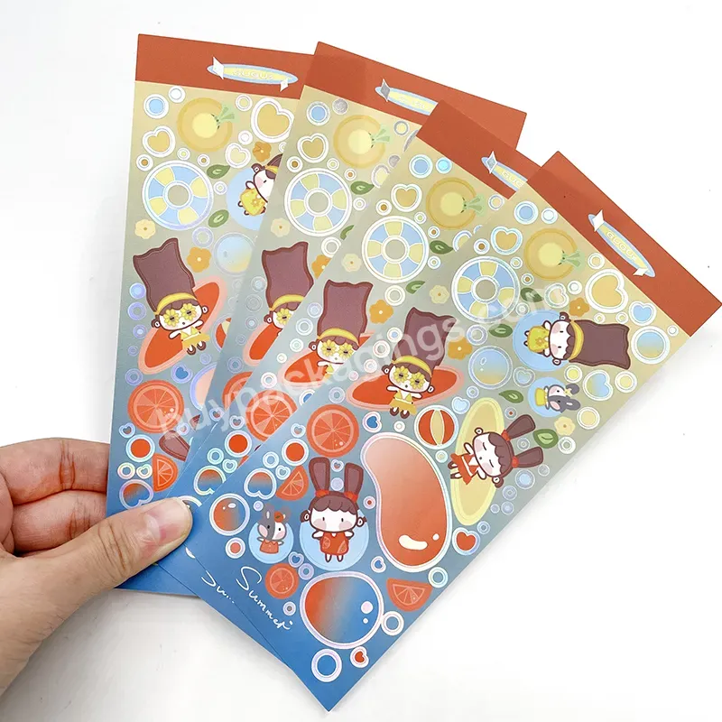 Adhesive Holographic Glitter Stickers,Custom Hologram Sparkle Laminated Vinyl Sticker Sheet Printing - Buy Custom Sparkle Stickers,Glitter Stickers,Stickers.