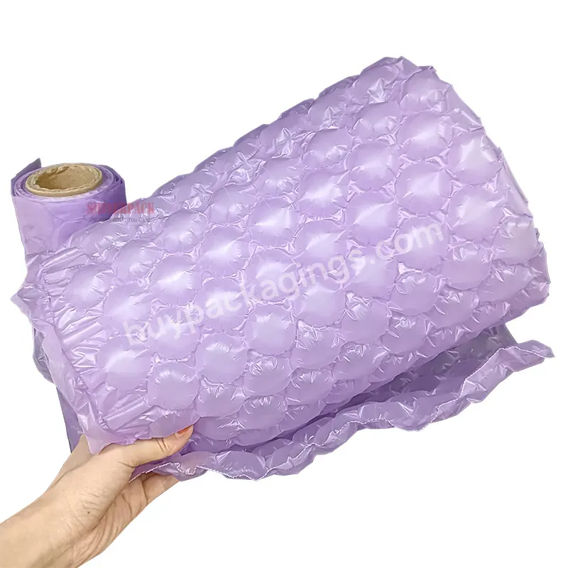Air Bubble Cushion Wrap Material Protective Packaging Inflating Air Cushioning Wrap Air Cushion Film - Buy Air Cushion,Pink Bubble Film,Protective & Cushion Material.