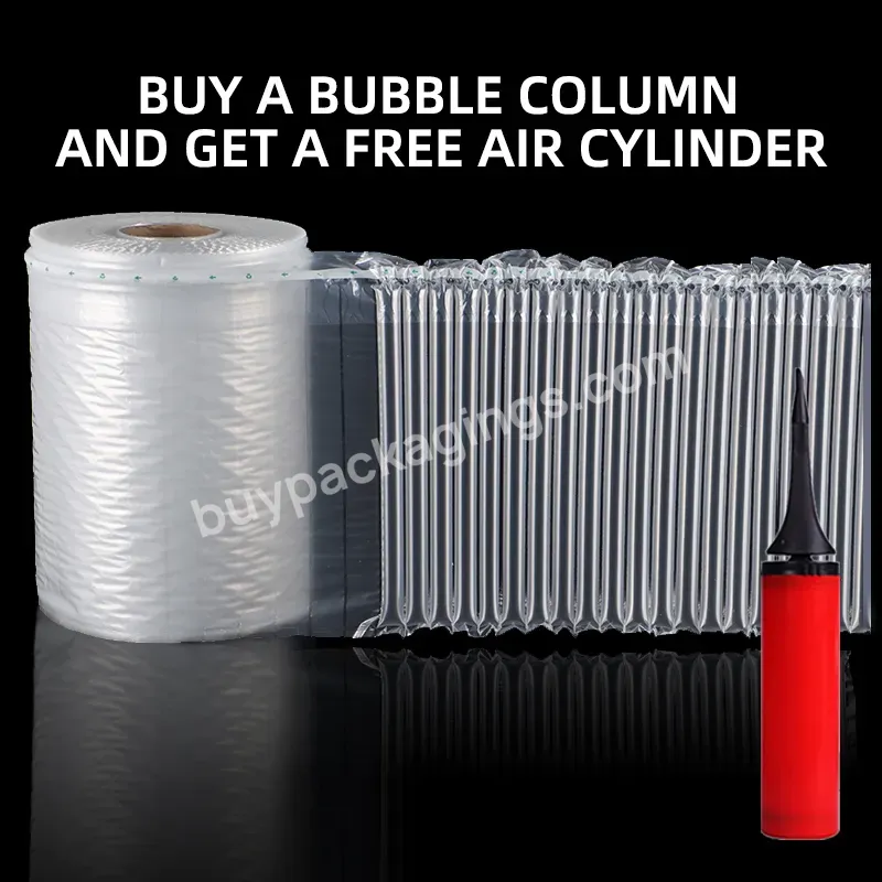 Air-dfly 100% Degradable Environmental Air Column Roll With Inflator For Protective - Buy Air Column Roll,Air Column Cushion,Bubble Cushion Wrap Air Column Roll.