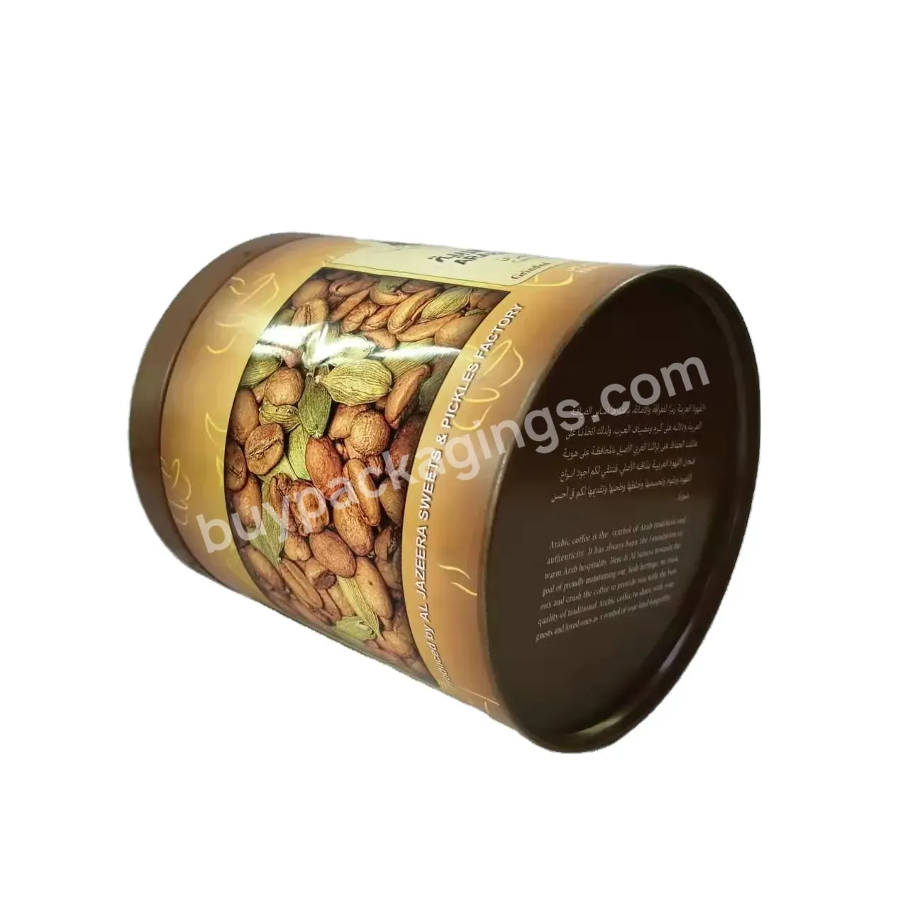 Air Tight Flush Metal Coffee Can With Plastic Pe Insert Lid Factory Direct Custom Design 106dx140/161hmm - Buy Metal Can Coffee,4 Inch Coffee Tin,Air Tight Tin.