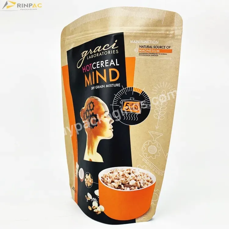 Aluminum Biodegradable Multifunctional Ziplock Soft Frosted Customize Recyclable Design Logos Printed Kraft Paper Packaging - Buy Stand Up Packing,Finished Metalalised Smellproof Sealer Kraft Paper Packaging,Heart Shape Mylar Bags Child Proof Kraft P
