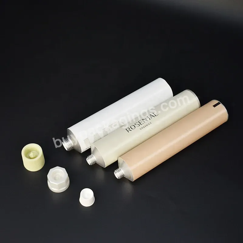 Aluminum Cosmetics Soft Tube Hand Cream Packaging Metal Aluminum Collapsible Tube With Offset Printing - Buy Collapsible Tube,Cosmetics Soft Tube,Aluminum Tube.